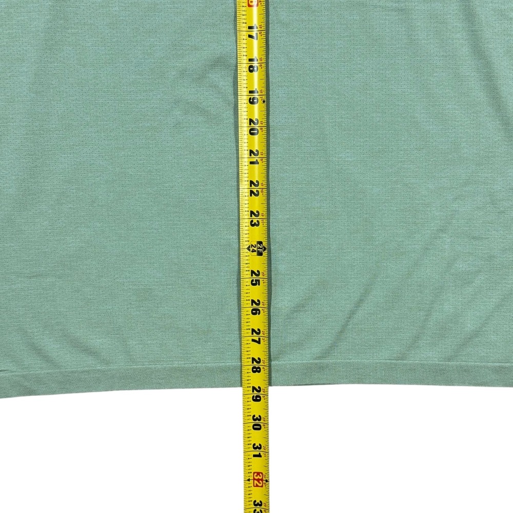 Lululemon Metal Vent Tech 2.0 Shirt Men's XL Green Movement Is Medicine Gym Run - Picture 8 of 8